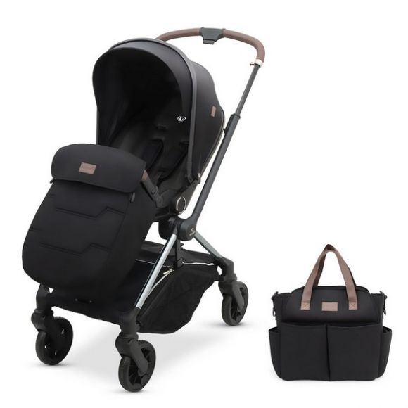 Βρεφικό καρότσι Dovadi Mio Midnight Black στο Bebe Maison