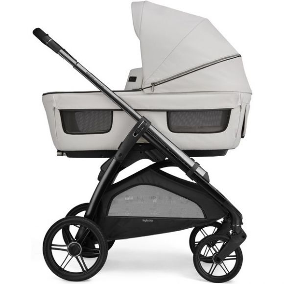 Πολυκαρότσι 3 σε 1 Inglesina Aptica Quattro Opal Ivory με σκελετό Litio Black στο Bebe Maison