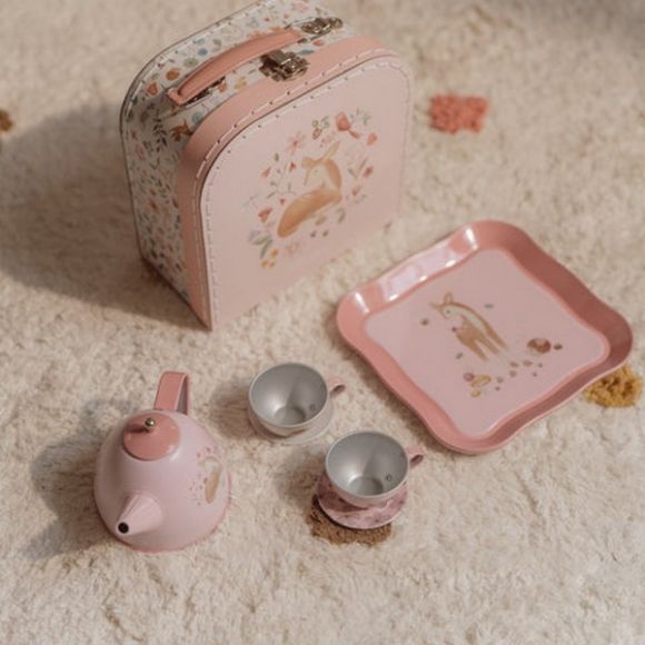 Σετ τσαγιού Little Dutch σε βαλιτσάκι Fairy Garden στο Bebe Maison