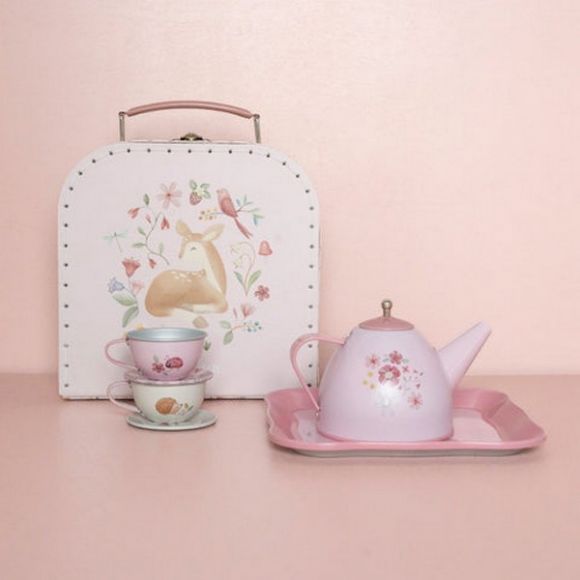 Σετ τσαγιού Little Dutch σε βαλιτσάκι Fairy Garden στο Bebe Maison