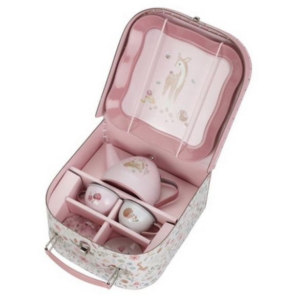 Σετ τσαγιού Little Dutch σε βαλιτσάκι Fairy Garden στο Bebe Maison