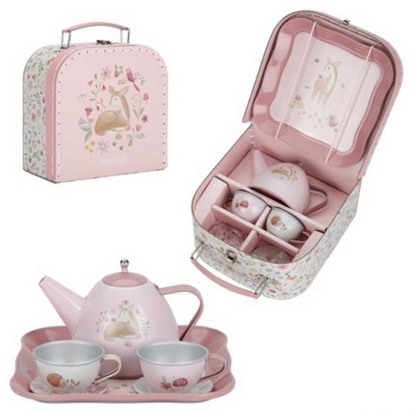 Σετ τσαγιού Little Dutch σε βαλιτσάκι Fairy Garden στο Bebe Maison