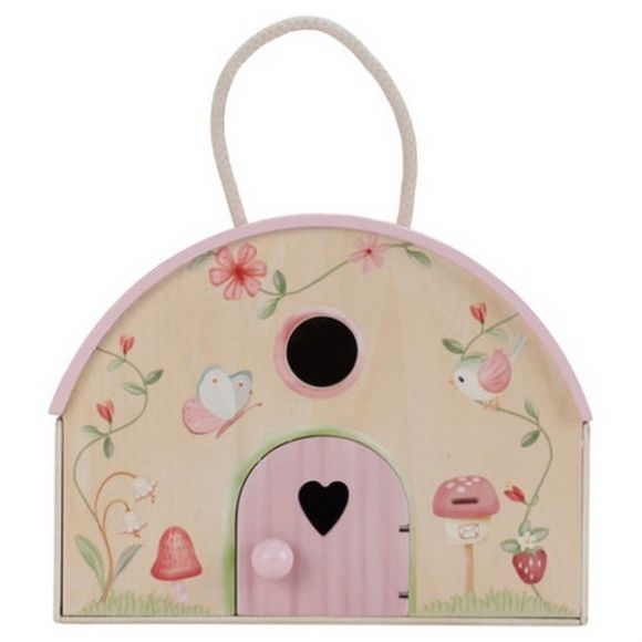 Ξύλινο κουκλόσπιτο Little Dutch Fairy Garden FSC στο Bebe Maison