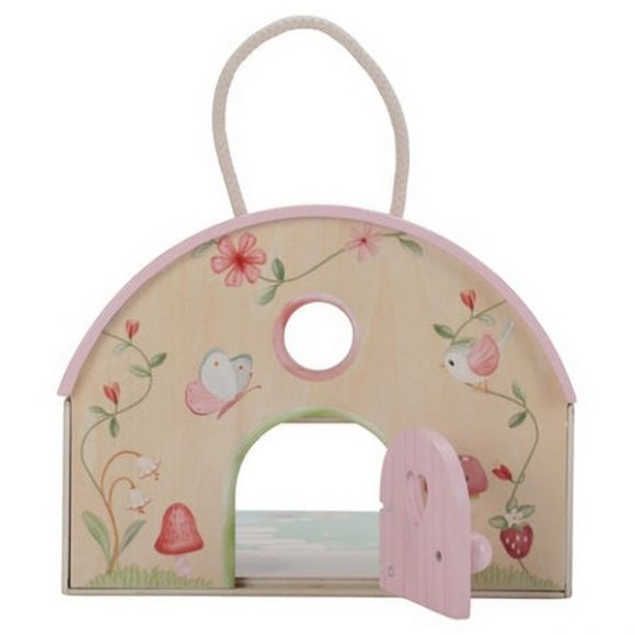 Ξύλινο κουκλόσπιτο Little Dutch Fairy Garden FSC στο Bebe Maison