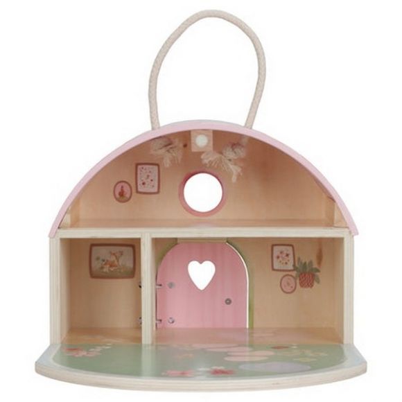 Ξύλινο κουκλόσπιτο Little Dutch Fairy Garden FSC στο Bebe Maison