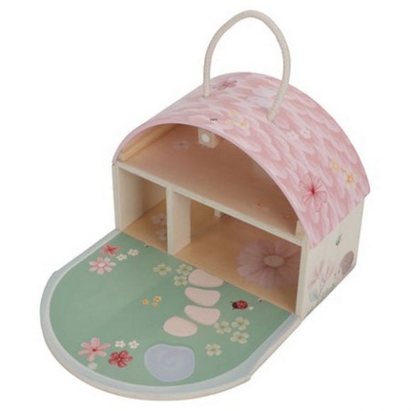 Ξύλινο κουκλόσπιτο Little Dutch Fairy Garden FSC στο Bebe Maison