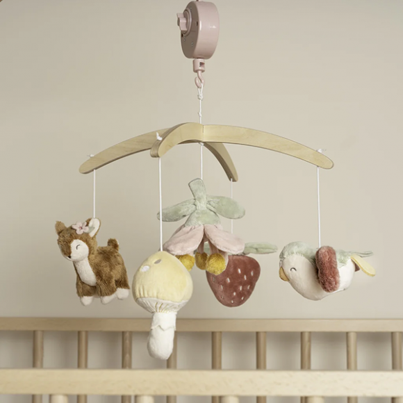 Ξύλινο μόμπιλε κρεβατιού Little Dutch Fairy Garden FSC στο Bebe Maison