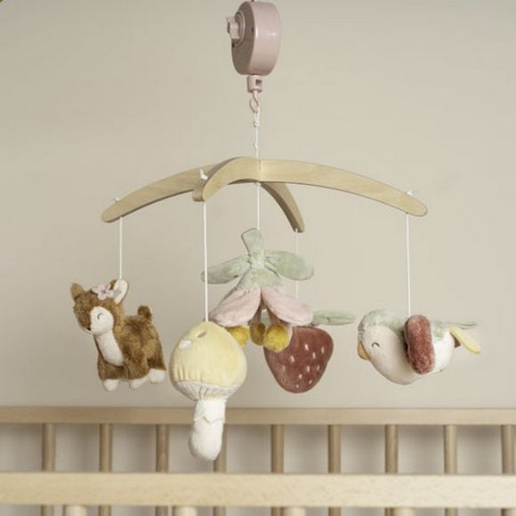 Ξύλινο μόμπιλε κρεβατιού Little Dutch Fairy Garden FSC στο Bebe Maison