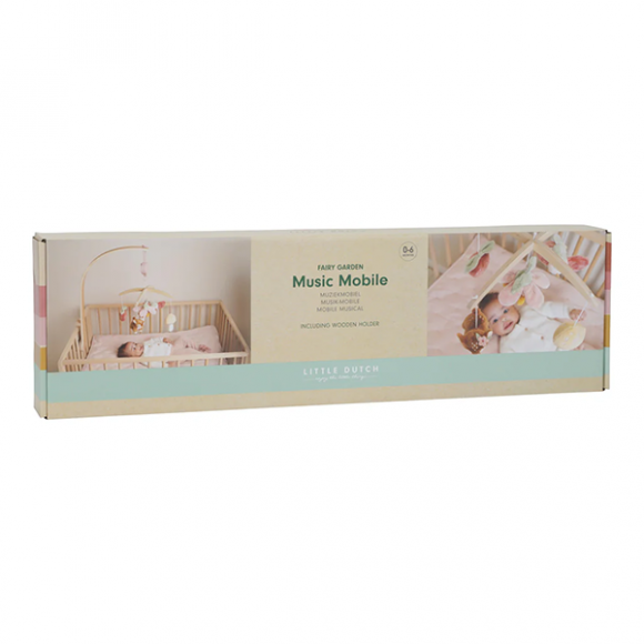 Ξύλινο μόμπιλε κρεβατιού Little Dutch Fairy Garden FSC στο Bebe Maison