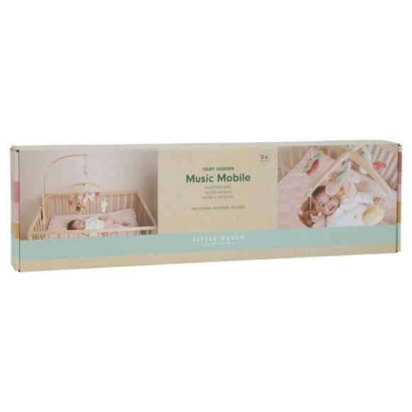 Ξύλινο μόμπιλε κρεβατιού Little Dutch Fairy Garden FSC στο Bebe Maison