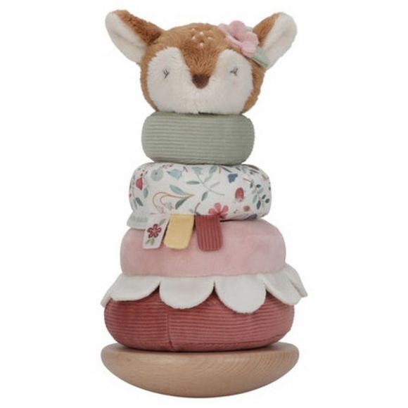 Πυραμίδα ταξινόμησης & ταλάντωσης Little Dutch Fairy Garden FSC στο Bebe Maison