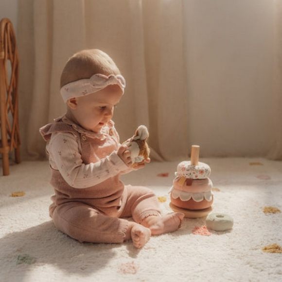 Πυραμίδα ταξινόμησης & ταλάντωσης Little Dutch Fairy Garden FSC στο Bebe Maison