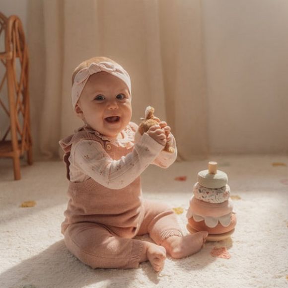 Πυραμίδα ταξινόμησης & ταλάντωσης Little Dutch Fairy Garden FSC στο Bebe Maison