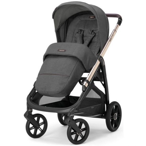 Βρεφικό καρότσι Inglesina Aptica Velvet Grey με σκελετό Palladio Black στο Bebe Maison