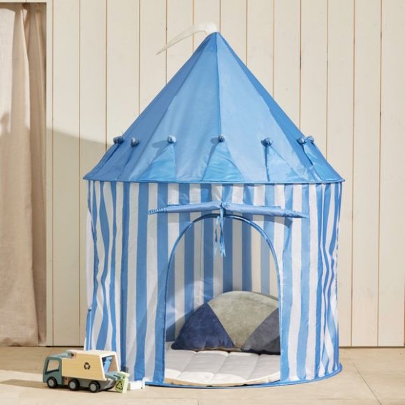 Σκηνή παιχνιδιού Star Kids Concept μπλε ριγέ στο Bebe Maison