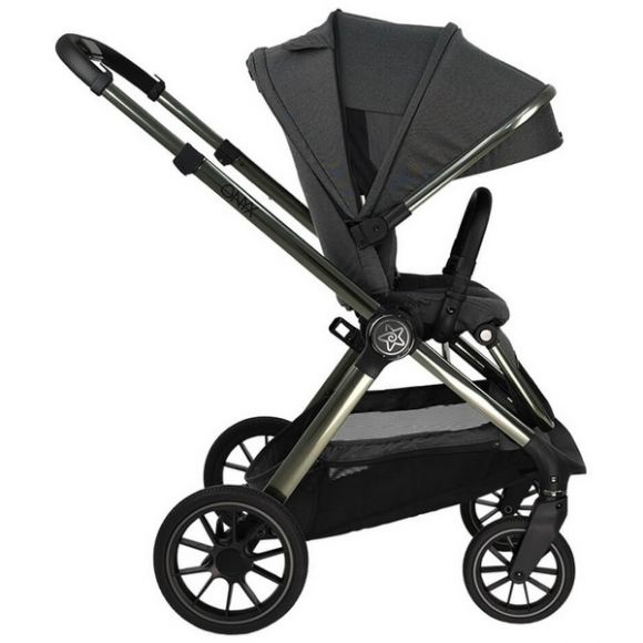 Πολυκαρότσι 3 σε 1 Bebe Stars Onyx Lava Grey 340-186 στο Bebe Maison