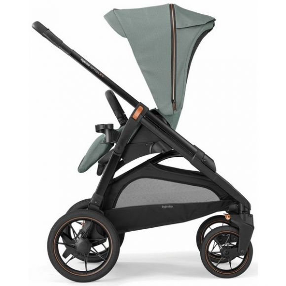 Πολυκαρότσι 3 σε 1 Inglesina Aptica XT Quattro Taiga Green με σκελετό Nero στο Bebe Maison
