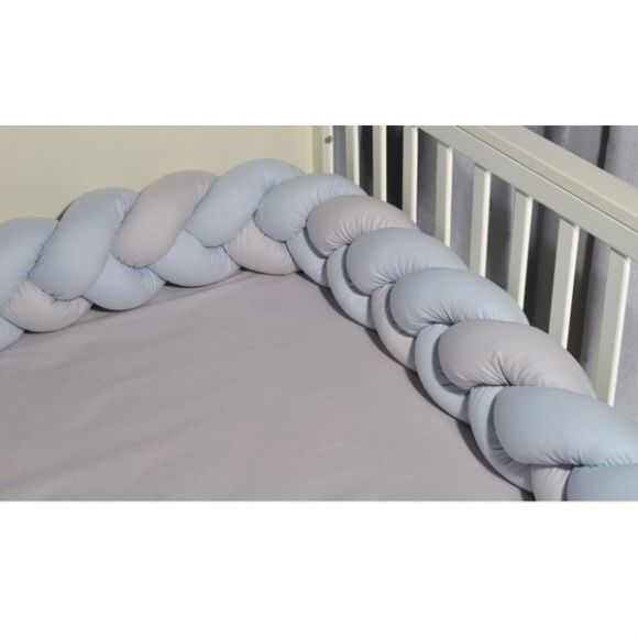 Πλεξούδα Oliver τριπλή σιελ γκρι 3105 στο Bebe Maison