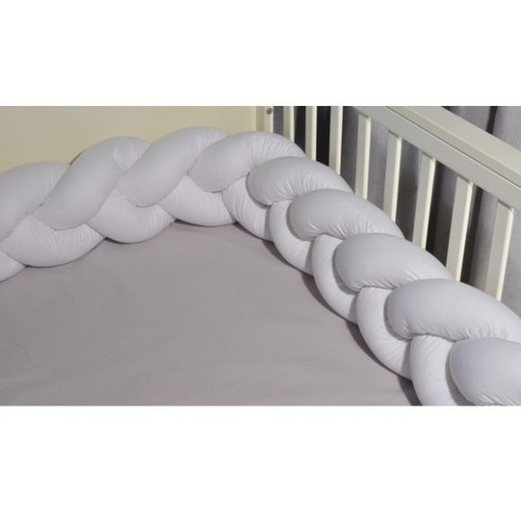 Πλεξούδα Oliver τριπλή λευκή 310 στο Bebe Maison