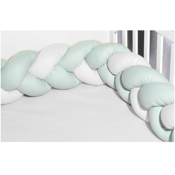 Πλεξούδα Oliver τριπλή λευκή μέντα 3130 στο Bebe Maison