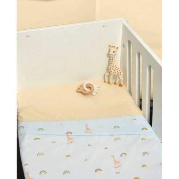 Σετ σεντόνια για λίκνο Sophie La Girafe σχέδιο 504 στο Bebe Maison
