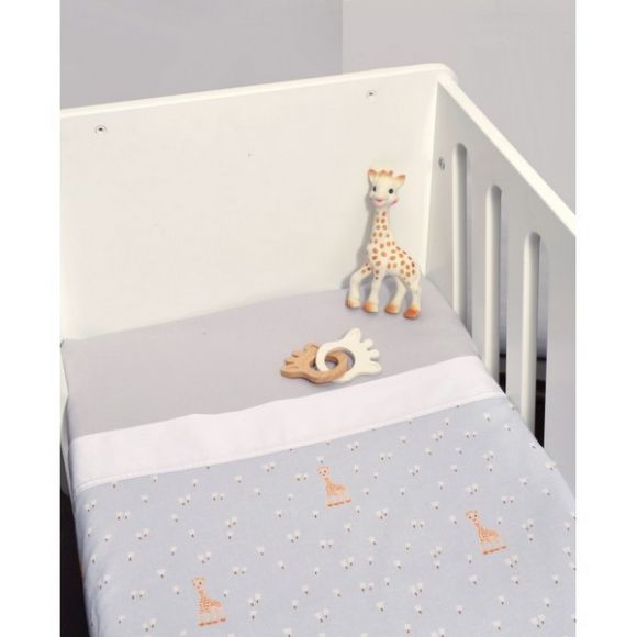 Σετ σεντόνια για λίκνο Sophie La Girafe σχέδιο 505 στο Bebe Maison