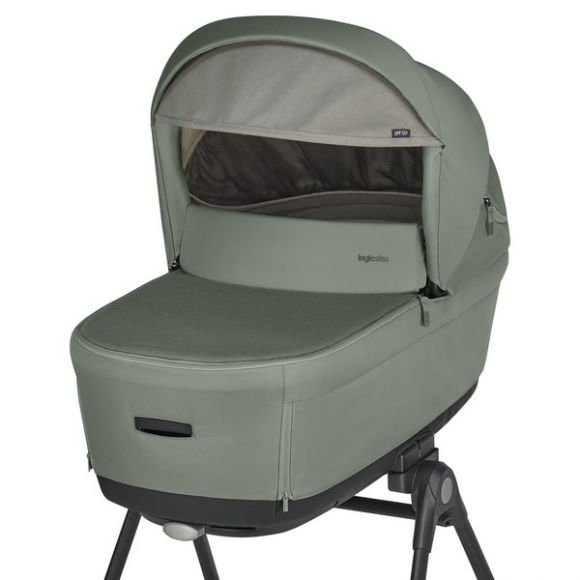 Πολυκαρότσι 2 σε 1 Inglesina Electa Duo Union grey με σκελετό Silver Black στο Bebe Maison