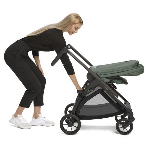 Πολυκαρότσι 3 σε 1 Inglesina Electa Quattro Murray green με σκελετό Total Black στο Bebe Maison