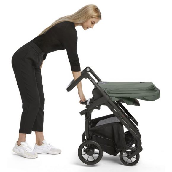 Πολυκαρότσι 3 σε 1 Inglesina Electa Quattro Murray green με σκελετό Total Black στο Bebe Maison