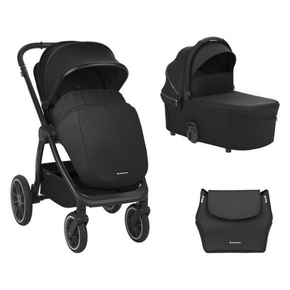 Πολυκαρότσι 2 σε 1 Kikka Boo Naya black στο Bebe Maison