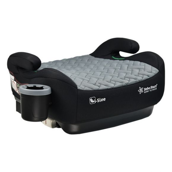 Παιδικό κάθισμα αυτοκινήτου booster isofix 125-150cm Bebe Stars grey 954-186 στο Bebe Maison