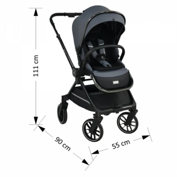 Πολυκαρότσι Bebe Stars 3 σε 1 Mirage Grey 331-188 στο Bebe Maison