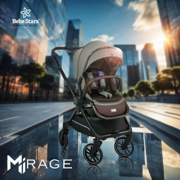 Πολυκαρότσι Bebe Stars 2 σε 1 Mirage Olive 331-189 στο Bebe Maison