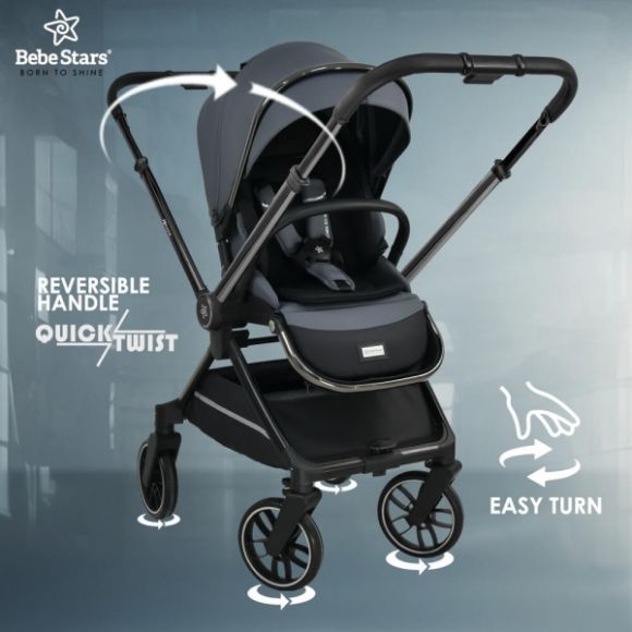Πολυκαρότσι Bebe Stars 3 σε 1 Mirage Olive 331-189 στο Bebe Maison