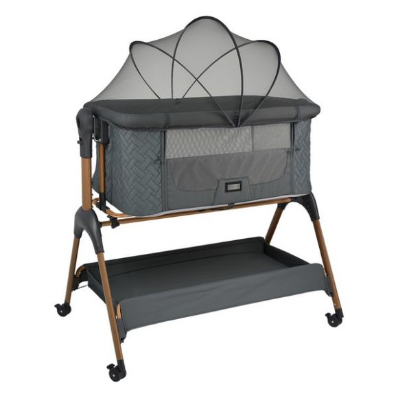 Λίκνο Bebe Stars Style 2 in 1 Smoked Grey 847-186 στο Bebe Maison