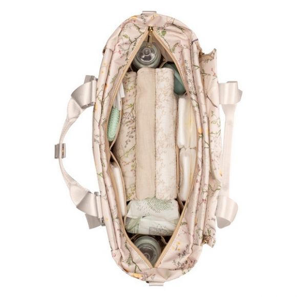 Τσάντα αλλαξιέρα Kikka Boo Florence Secret Garden Beige στο Bebe Maison