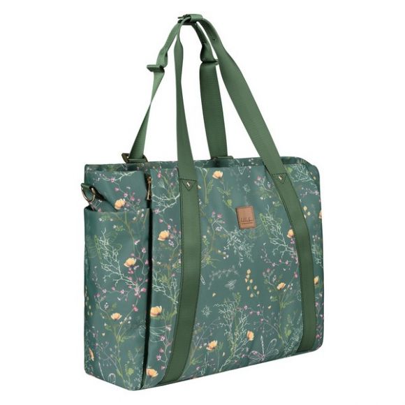 Τσάντα αλλαξιέρα Kikka Boo Florence Secret Garden Green στο Bebe Maison
