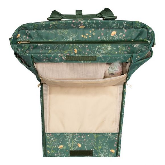 Τσάντα αλλαξιέρα Kikka Boo Florence Secret Garden Green στο Bebe Maison