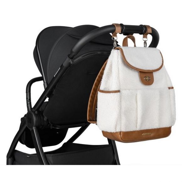 Τσάντα αλλαξιέρα Kikka Boo Morice White στο Bebe Maison