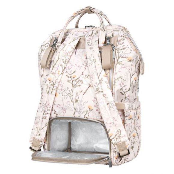 Τσάντα αλλαξιέρα / σακίδιο πλάτης Kikka Boo Siena Luxe Secret Garden Beige στο Bebe Maison