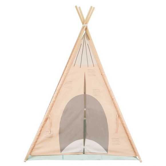 Παιδική σκηνή teepee με στρωματάκι Orange House στο Bebe Maison