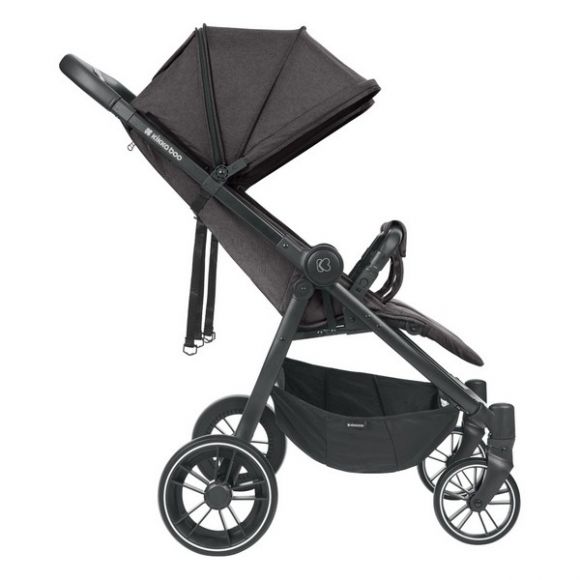 Βρεφικό καροτσάκι διδύμων Kikka Boo Happy 2 Dark Grey 2024 στο Bebe Maison