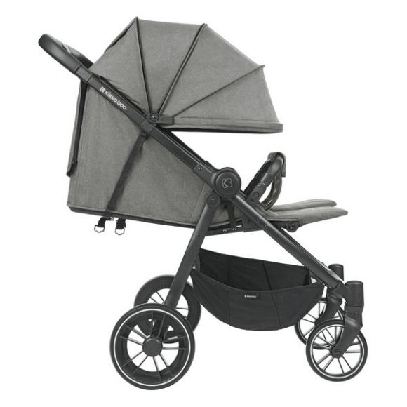 Βρεφικό καροτσάκι διδύμων Kikka Boo Happy 2 Light Grey 2024 στο Bebe Maison