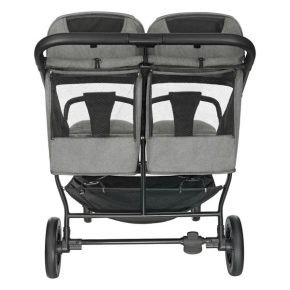 Βρεφικό καροτσάκι διδύμων Kikka Boo Happy 2 Light Grey 2024 στο Bebe Maison