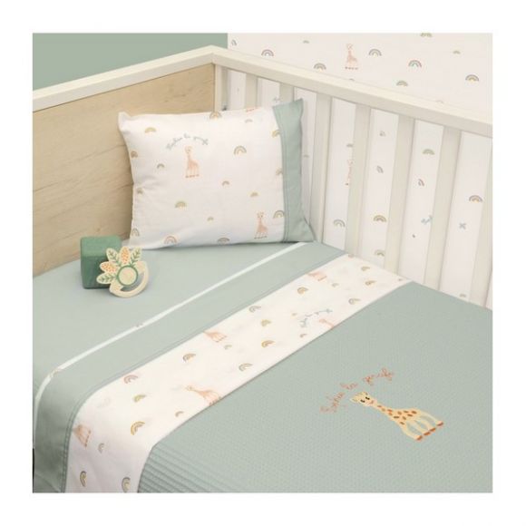 Κουβέρτα πικέ αγκαλιάς Sophie La Girafe σχέδιο 503 στο Bebe Maison