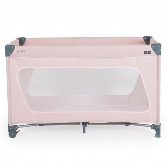 Παρκοκρέβατο Cangaroo One touch pink στο Bebe Maison