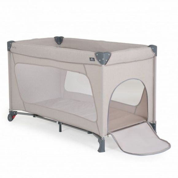 Παρκοκρέβατο Cangaroo One touch light grey στο Bebe Maison
