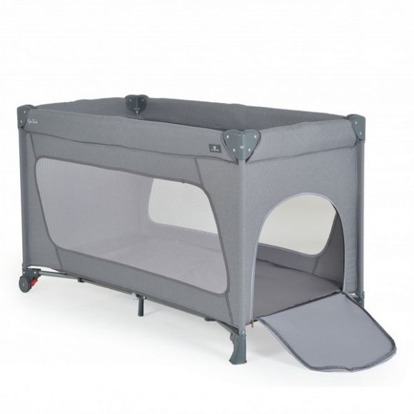 Παρκοκρέβατο Cangaroo One touch grey στο Bebe Maison
