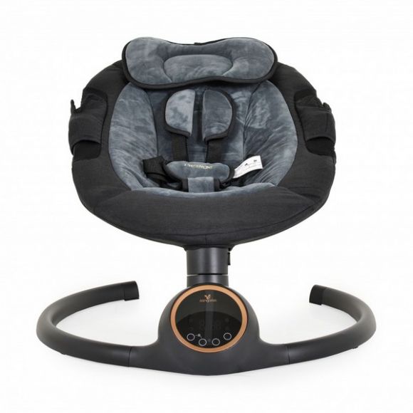Ηλεκτρική κούνια ρηλάξ Cangaroo Prestige dark grey στο Bebe Maison