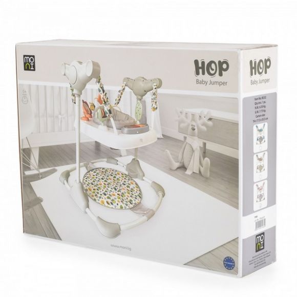 Τραμπολίνο Moni Jumper Hop grey στο Bebe Maison